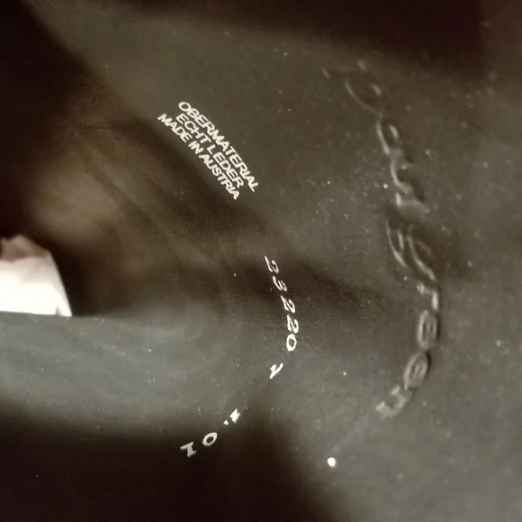 Paul Green Munchen Austria Knee High Black Boots - Picture 7 of 8